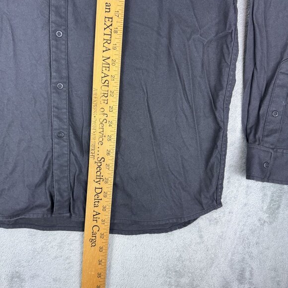 5.11 tactical Series Mens Snap Button Long Sleeve Woven Work Casual Shirt Grey L - Picture 7 of 9